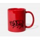 Enraged Bull Red Mugs